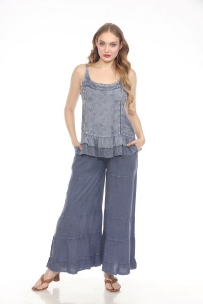 Stone wash Pant Denim